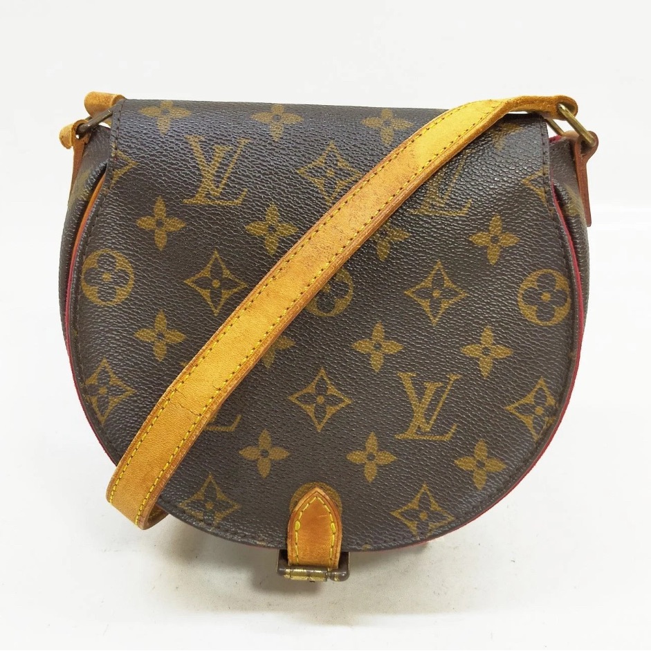 Louis Vuitton Brown Monogram Tambourine Crossbody Bag